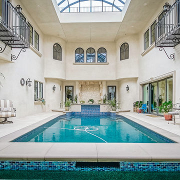 Courtyard pool