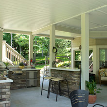 outdoor kitchen
