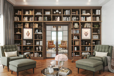 Stunning In Home Library