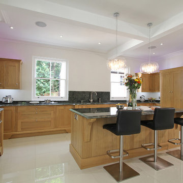 New England Oak Shaker Kitchen