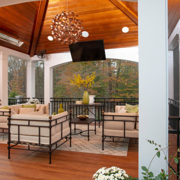 Zuri Premium Decking in Pecan