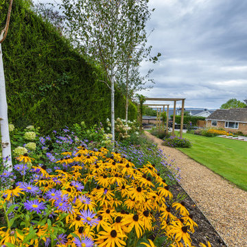 Bedfordshire Hillside Garden