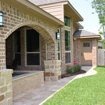 PATIO COVER - CUSTOM SPA - OUTDOOR KITCHEN - OUTDOOR RESTROOM