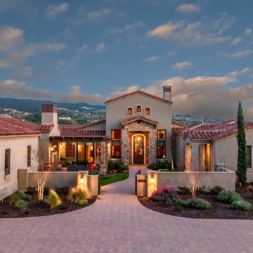 Spanish Mediterranean Custom Home - Temecula Valley Wine Country