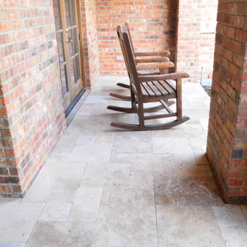 Heath TX Outdoor Living Makeover Front to Back