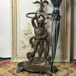 Tuscan Umbrella Stand - Decorative Accents