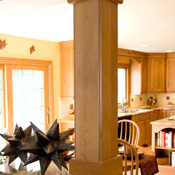 Rustic Contemporary Kitchen in Barrington