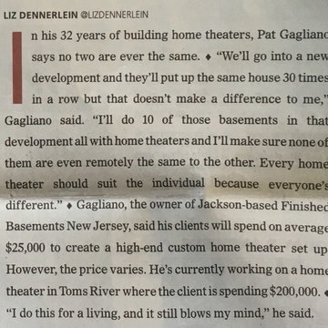 Award-Winning Basement