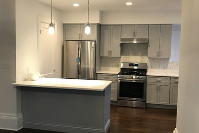 Example of a classic kitchen design in New York