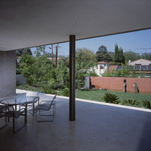 covereed verandahs and cantilivered overhangs