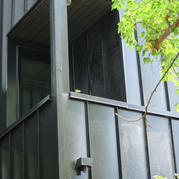 Modern Home Exterior Metal Siding, Wood Siding & Copper
