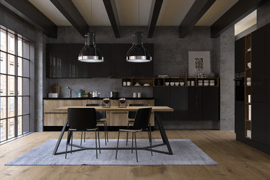 Home design - contemporary home design idea in Other