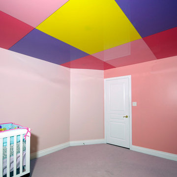 Checkerboard Stretched Ceiling