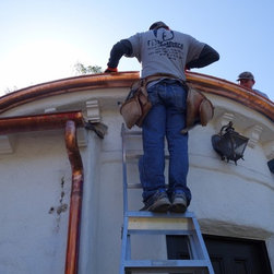 Radius Copper Half Round Gutter - Products