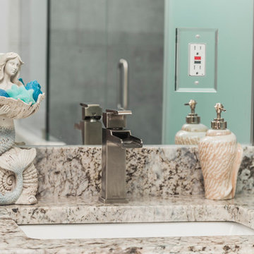 Coastal Inspired Master Bathroom