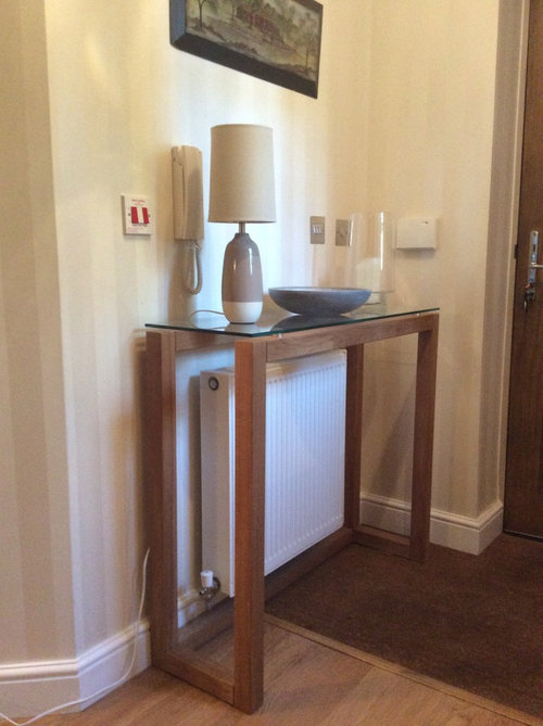 Console table in hallway Houzz UK