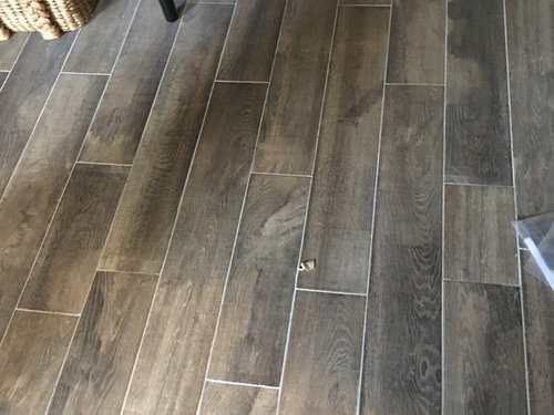 My Wood Look Tile, Wood Tile Flooring Without Grout Lines