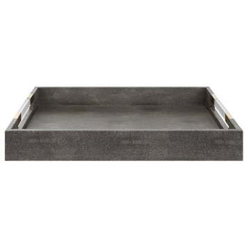 Uttermost Wessex Tray, Gray 17996