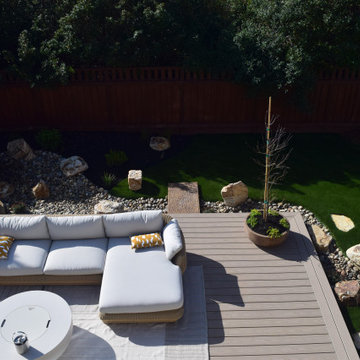 Modern Asian Inspired Backyard in Palo Alto
