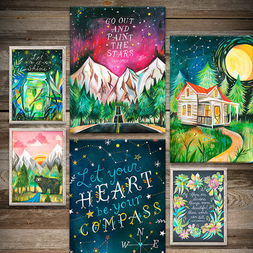 Wall Art by Katie Daisy