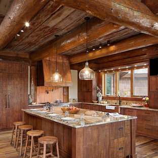 Log Cabin Kitchens Houzz