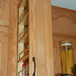 Pull Out Spice Rack - Kitchen Storage And Organization