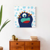 Blue Sea Monster 20x20 Canvas Wall Art