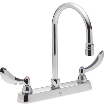 Delta 2-Handle Faucet With Lever Handles, Polished Chrome