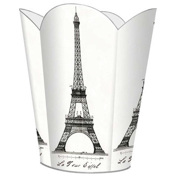 Eiffel Tower Wastepaper Basket