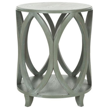 Safavieh Janika Round Accent Table, French Gray