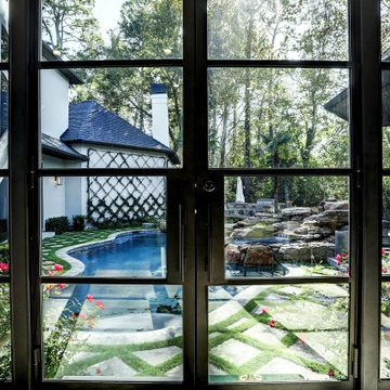 Small profile Glass Wall project Houston Tx