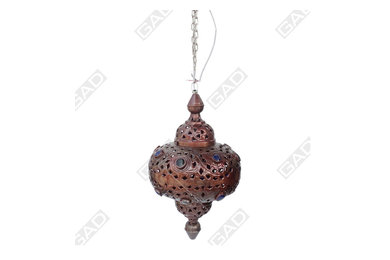 BEADED MOROCCAN LAMP ELECTRIC FITTING