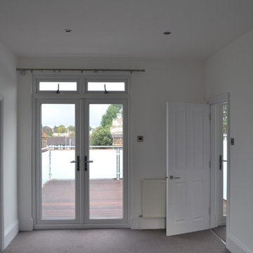 Rear dormer loft conversion and glass roof terrace - Acton W3