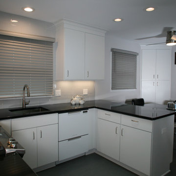 Kitchen Design and Renovation - Black and White