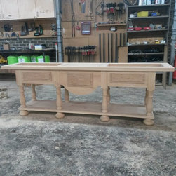 Custom Oak console - Buffets And Sideboards