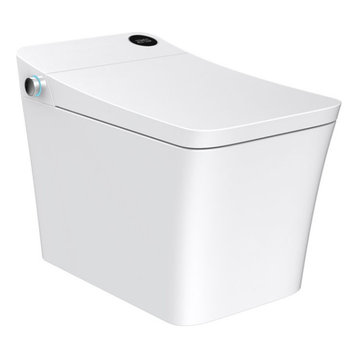 Trone Tahum Electronic Bidet Toilet, White - TETBCERN-12.WH