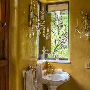 Venetian plaster bathrooms