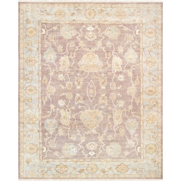 Pasargad Oushak Collection Hand-Knotted Lamb's Wool Area Rug, 9'3"x11'10"