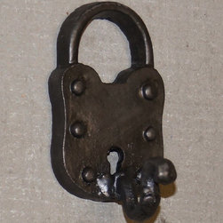 Cast Iron Lock Wall Hook, Set of 2 - Products