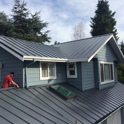 ASC 16" 26 Gauge Metal Roof - Slate Grey - Roofing And Gutters