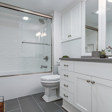 Closet becomes a bathroom