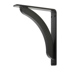 Stout Wrought Iron Corbel, 1.5", 6x8, Aged Bronze