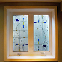 Chandler Blue Rusciolleti - Stained Glass Panels