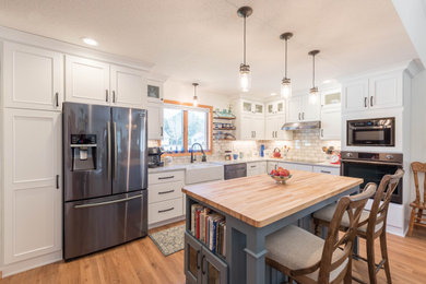 Kitchen - transitional kitchen idea in Minneapolis