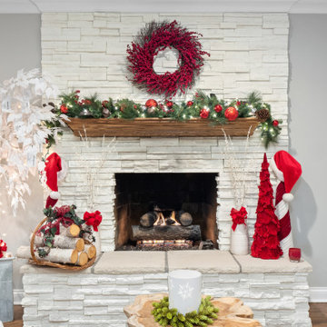 Reface 1950's Fireplace