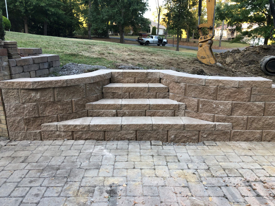 Baneberry Retaining wall