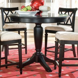 American Drew 919-760 Leg Table Camden - Black - Dining Tables