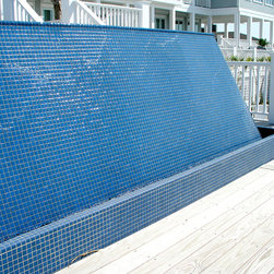 Bradford Infinity Pool Water Wall - Outdoor Fountains And Ponds