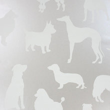Girls bathroom wallpaper