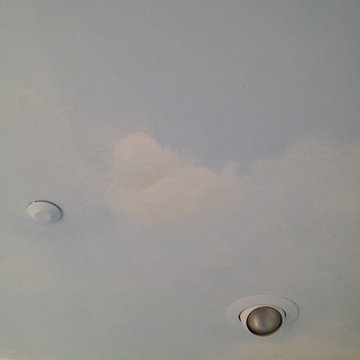 Sky Mural Boys Nursery